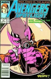 Cover of Avengers Spotlight #25