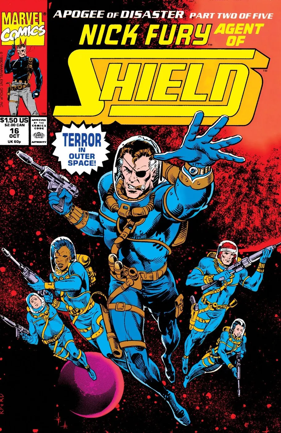 Cover of Nick Fury, Agent of S.H.I.E.L.D. #16