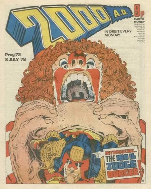 Cover of 2000 AD #72