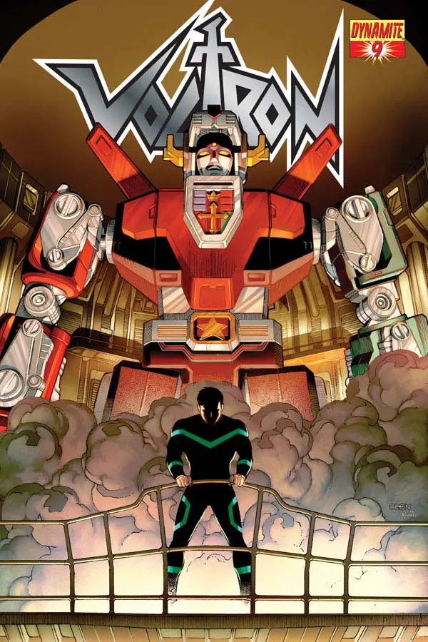 Cover of Voltron #9