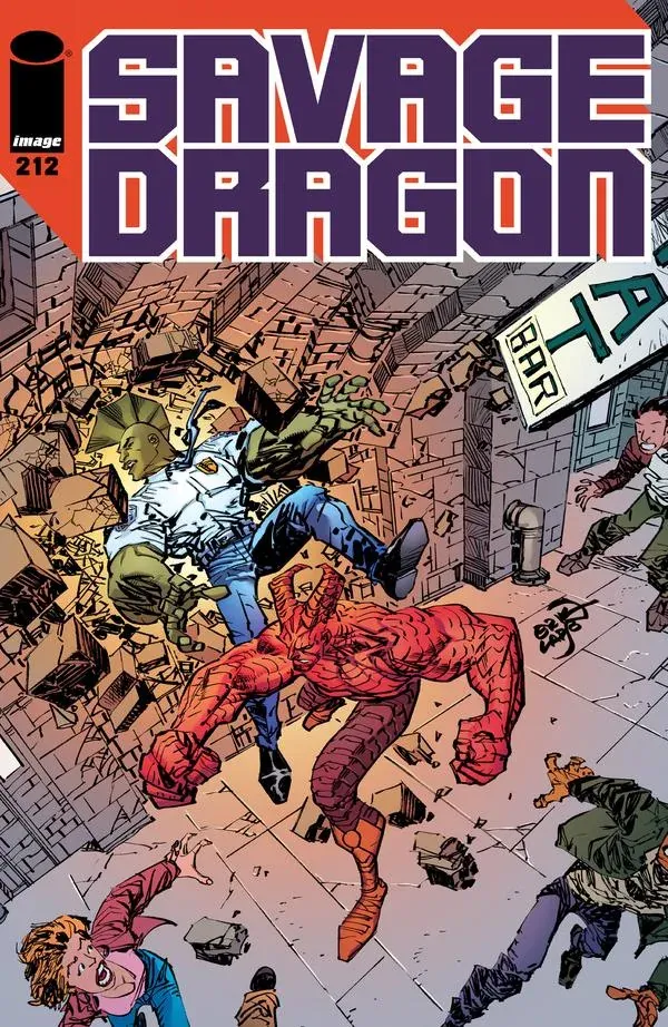 Cover of Savage Dragon #212