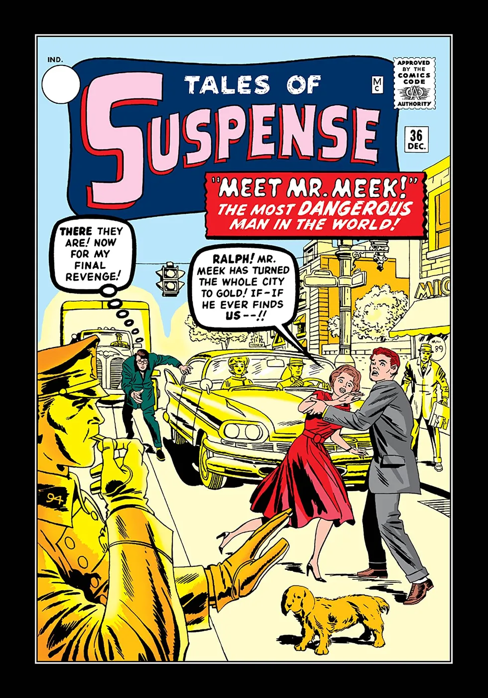 Cover of Tales of Suspense #36