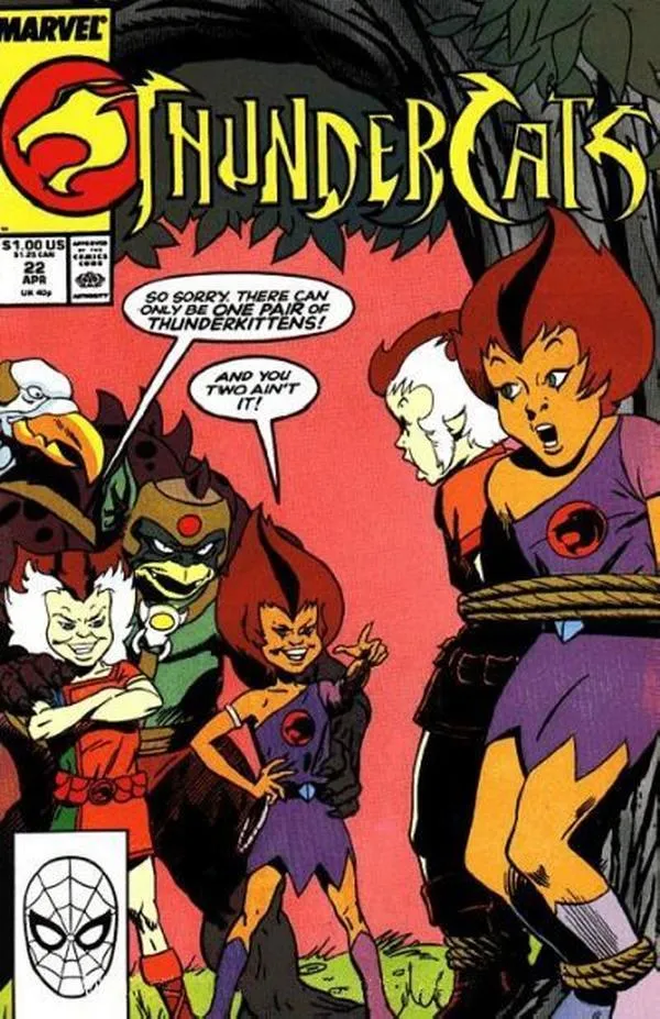 Cover of Thundercats #22