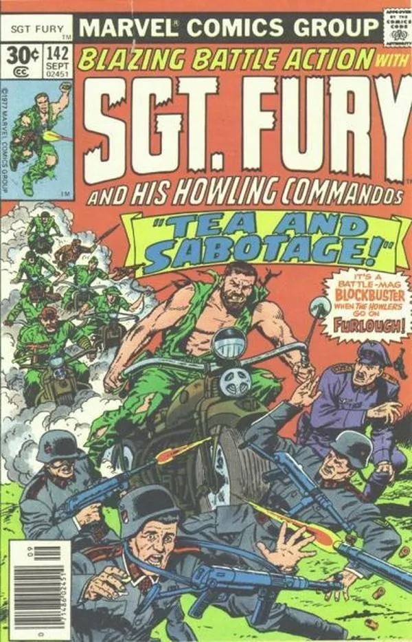 Cover of Sgt. Fury and His Howling Commandos #142