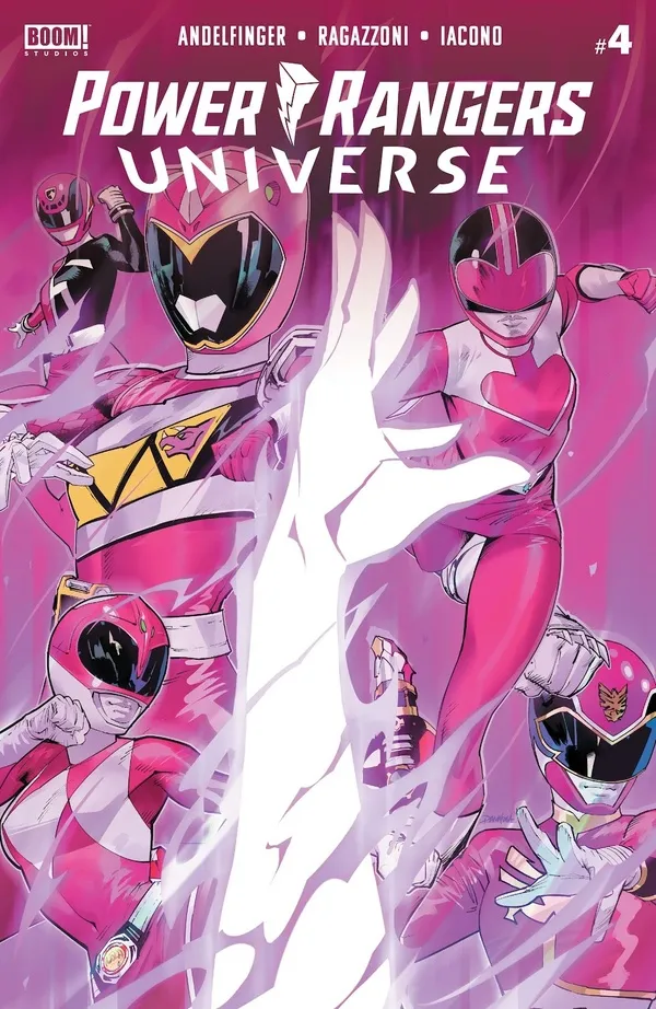 Cover of Power Rangers Universe #4