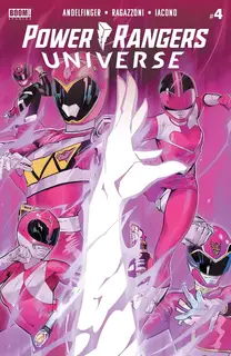 Cover of Power Rangers Universe #4