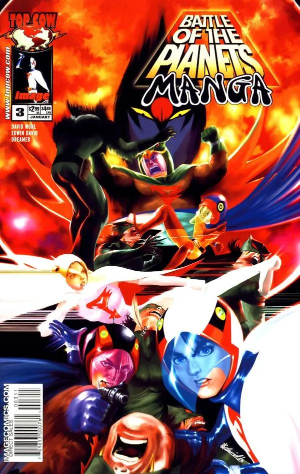 Cover of Battle of the Planets: Manga #3