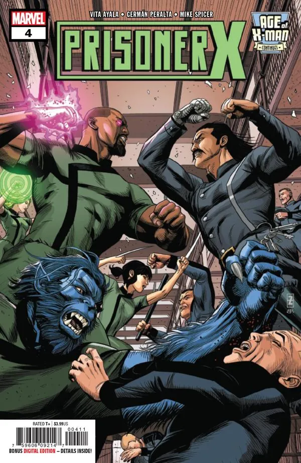 Cover of Age of X-Man: Prisoner X #4