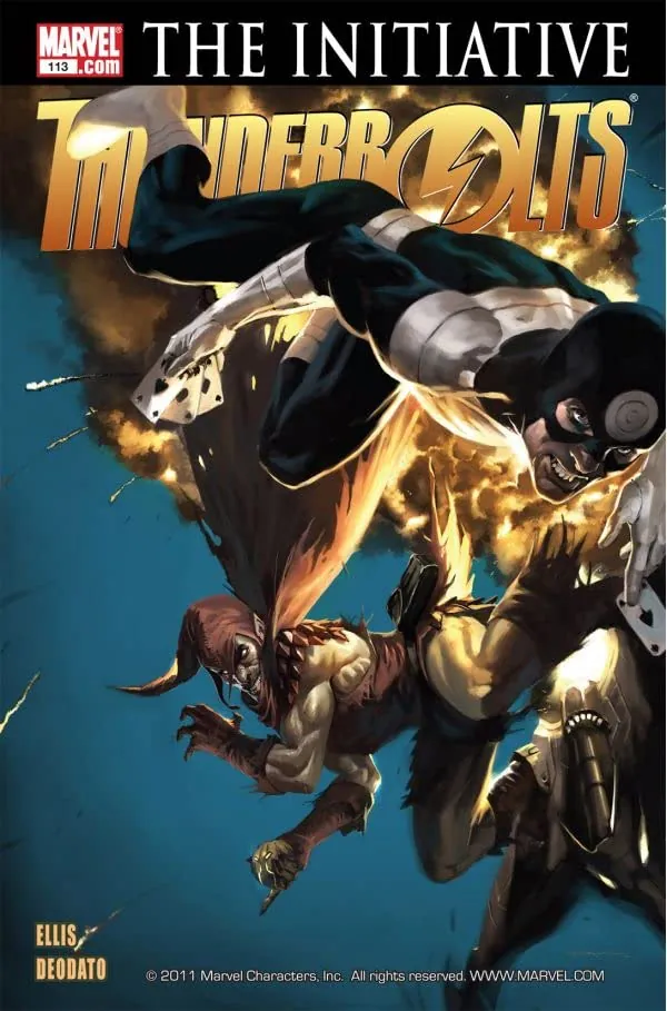 Cover of Thunderbolts #113