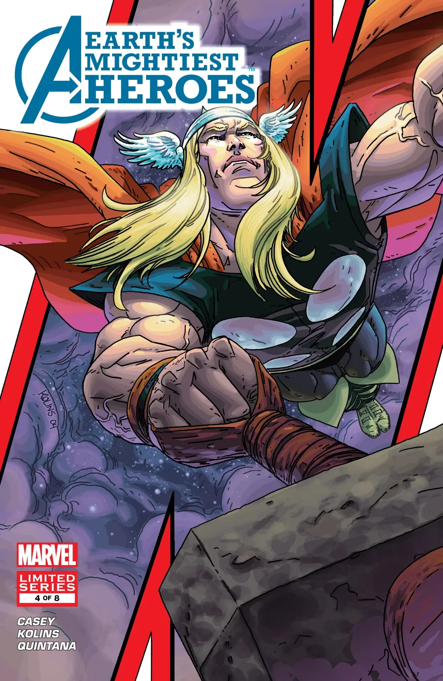Cover of Avengers: Earth's Mightiest Heroes #4