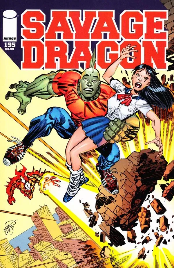 Cover of Savage Dragon #195