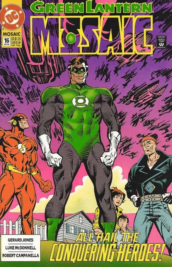 Cover of Green Lantern: Mosaic #16