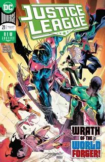 Cover of Justice League #21