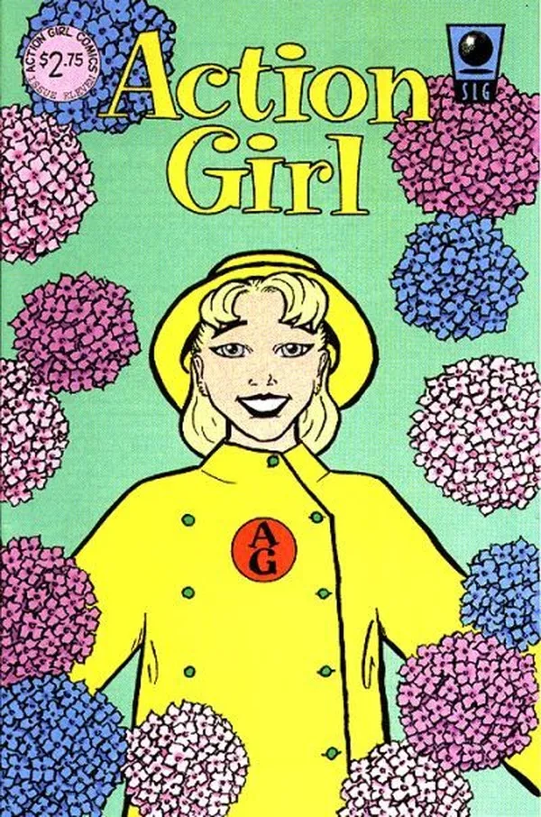 Cover of Action Girl Comics #1