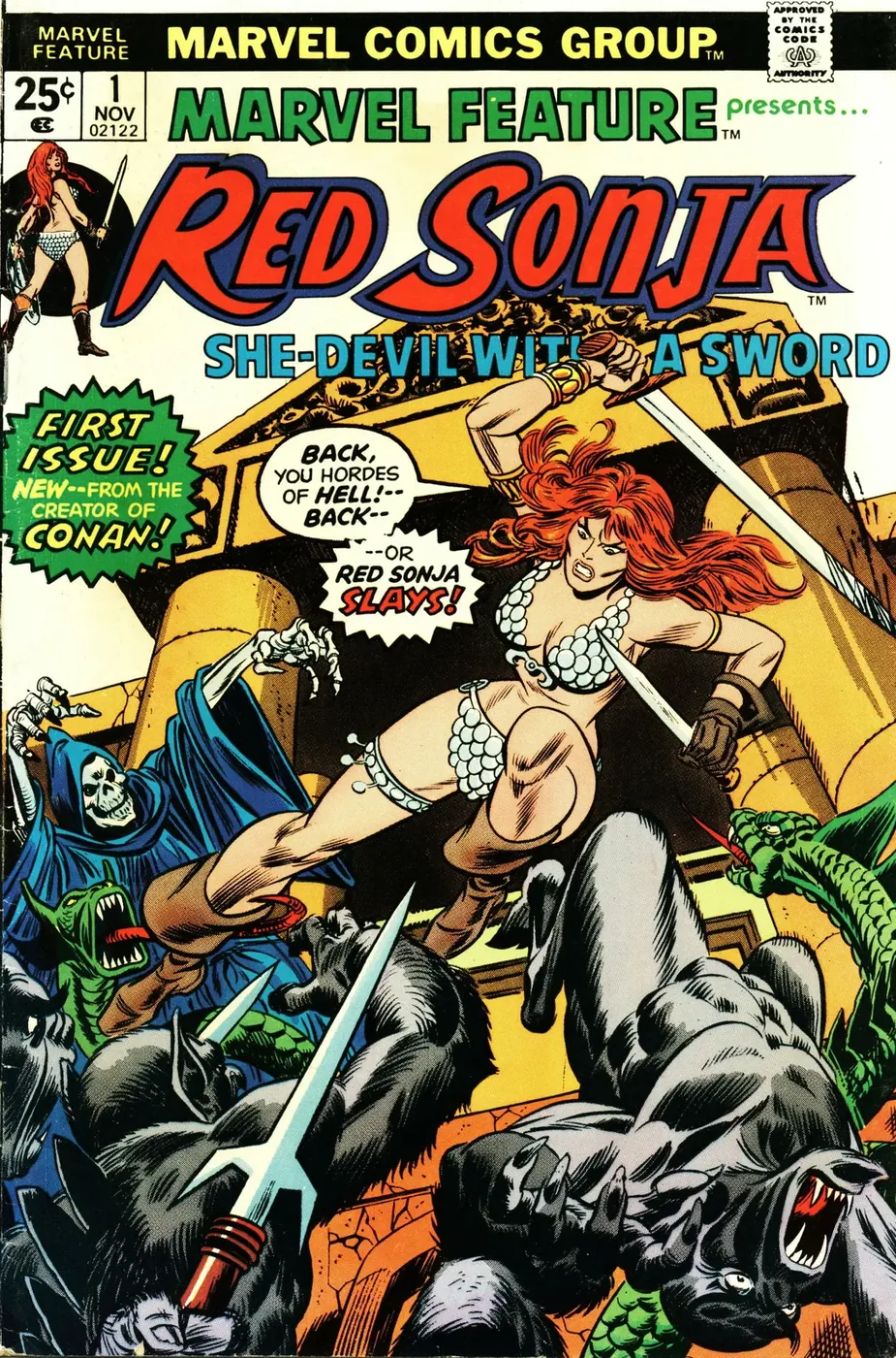 Cover of Marvel Feature #1