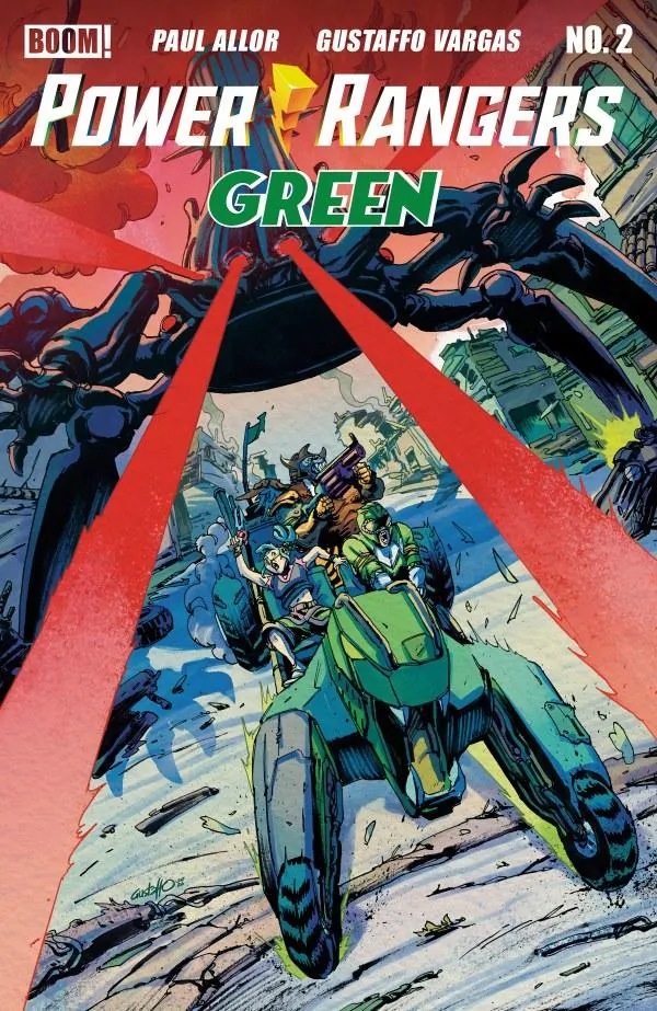 Cover of Power Rangers: Green #2