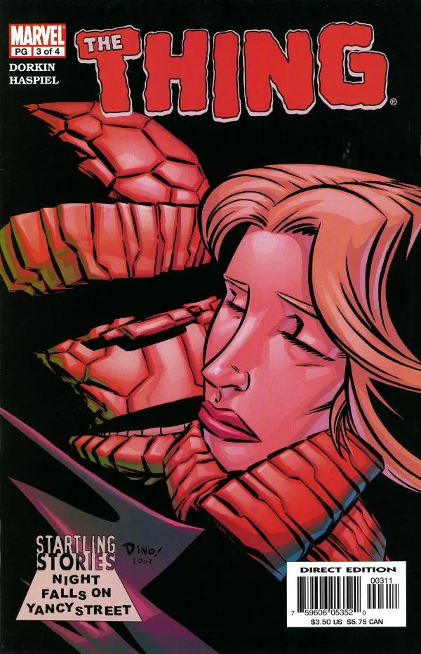Cover of Startling Stories: The Thing - Night Falls on Yancy Street #3