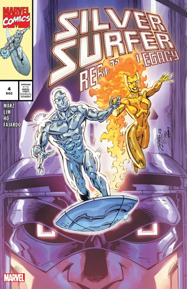 Cover of Silver Surfer Rebirth: Legacy #4
