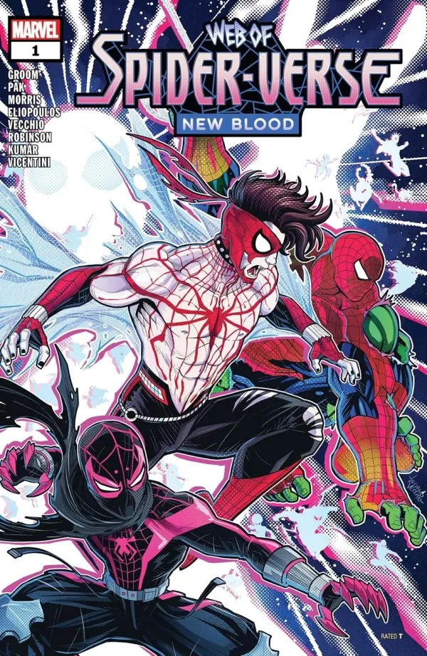 Cover of Web of Spider-Verse: New Blood #1