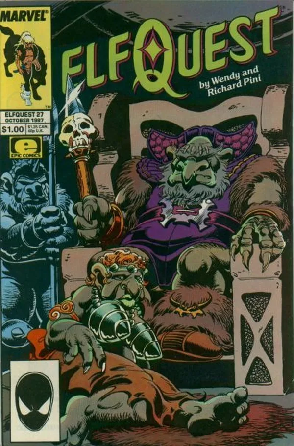 Cover of ElfQuest #27