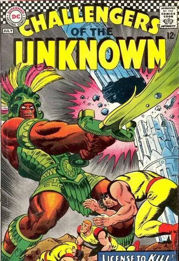 Cover of Challengers of the Unknown #56