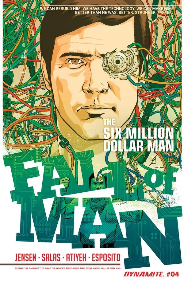 Cover of The Six Million Dollar Man: Fall of Man #4