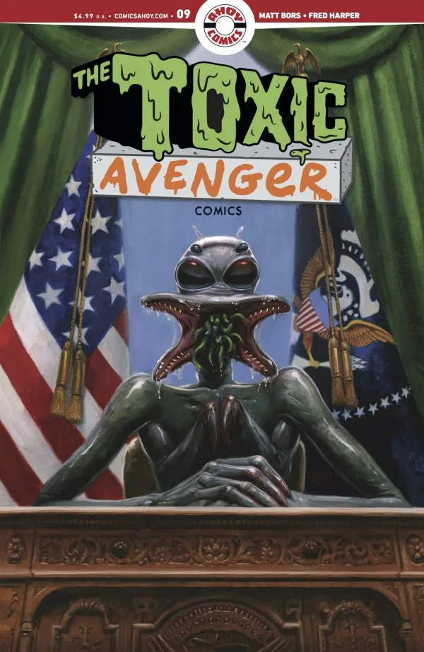 Cover of The Toxic Avenger Comics #9