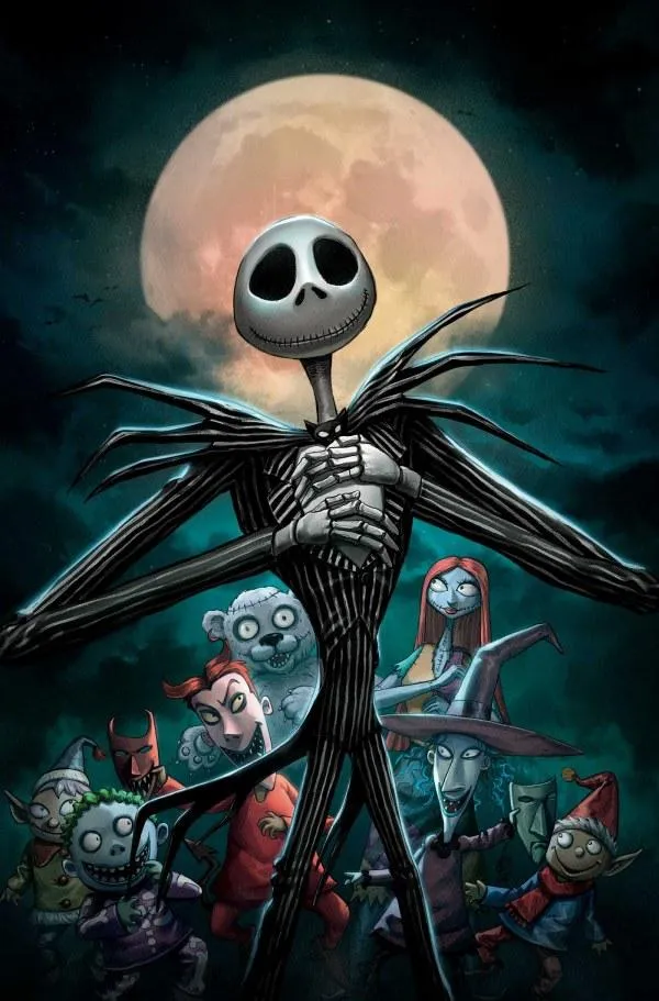 Cover of Tim Burton's the Nightmare Before Christmas: The Shiver of Christmas Town #4