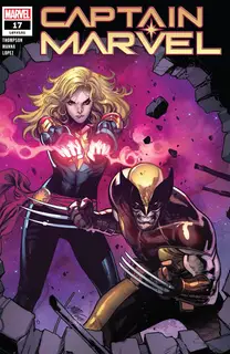 Cover of Captain Marvel #17 (151)