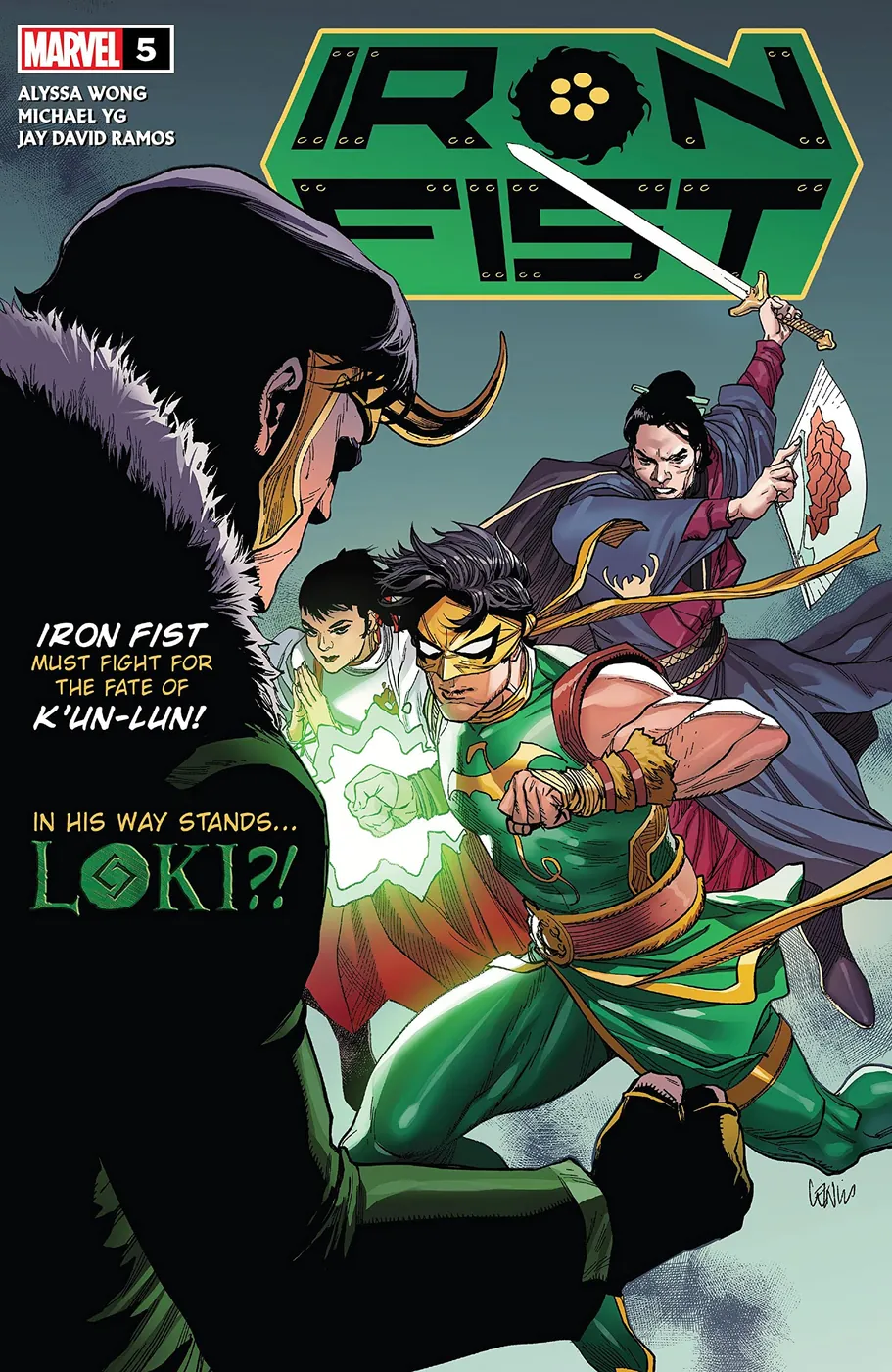 Cover of Iron Fist #5