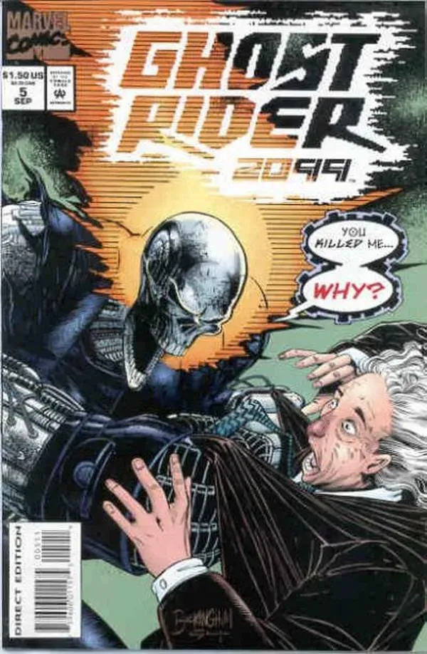 Cover of Ghost Rider 2099 #5