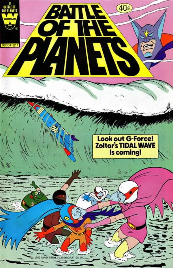 Cover of Battle of the Planets #8