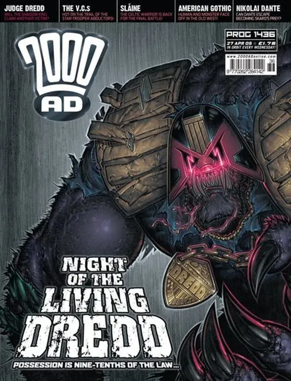Cover of 2000 AD #1436