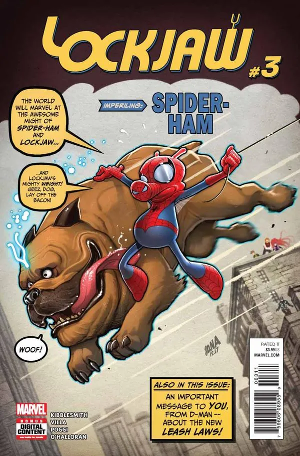 Cover of Lockjaw #3