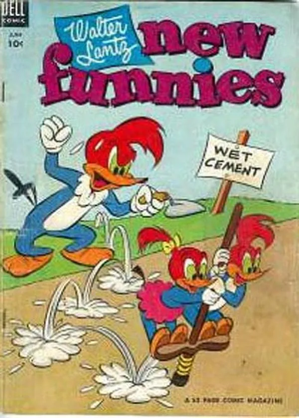 Cover of Walter Lantz New Funnies #196