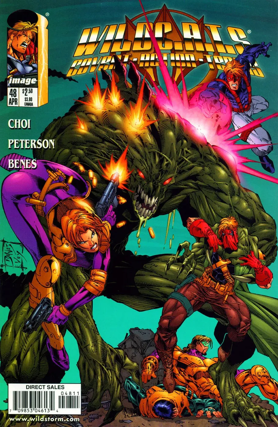 Cover of WildC.A.T.s #48