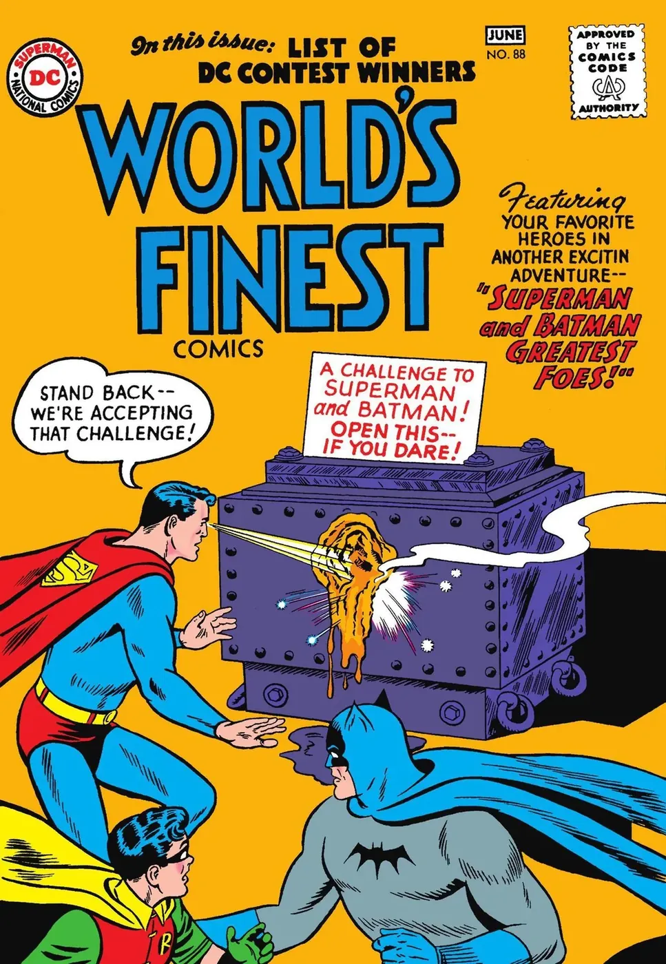 Cover of World's Finest Comics #88