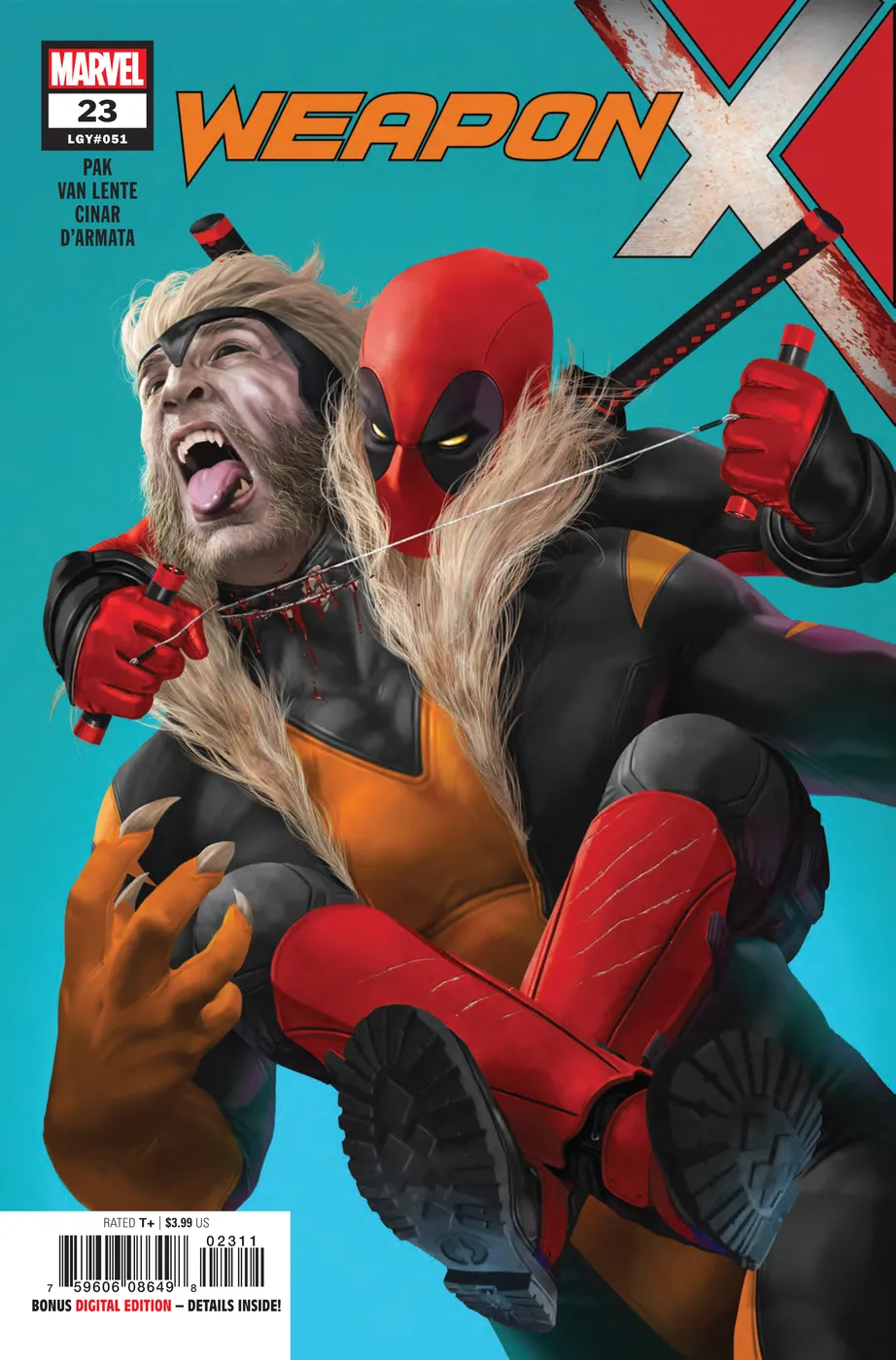 Cover of Weapon X #23