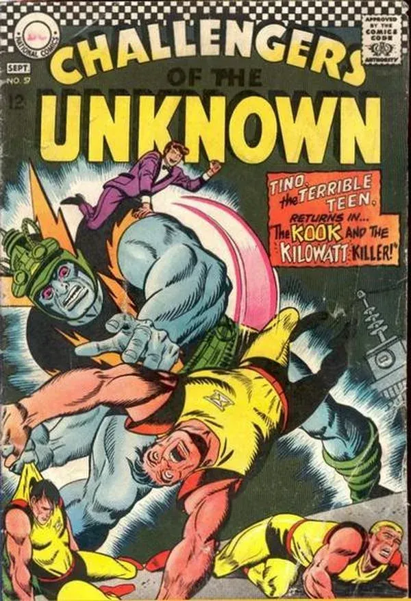 Cover of Challengers of the Unknown #57