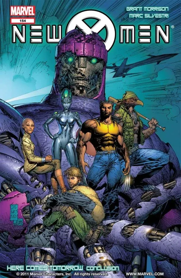 Cover of New X-Men #154