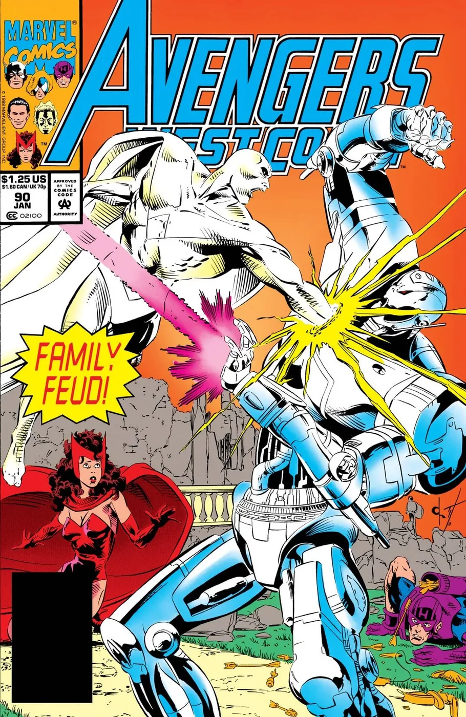 Cover of Avengers West Coast #90