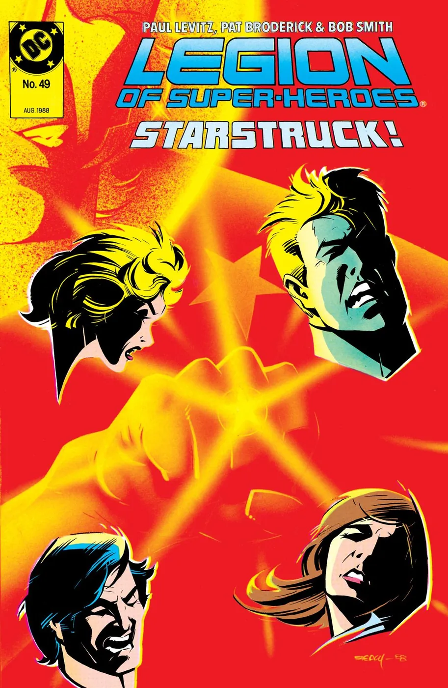 Cover of Legion of Super-Heroes #49