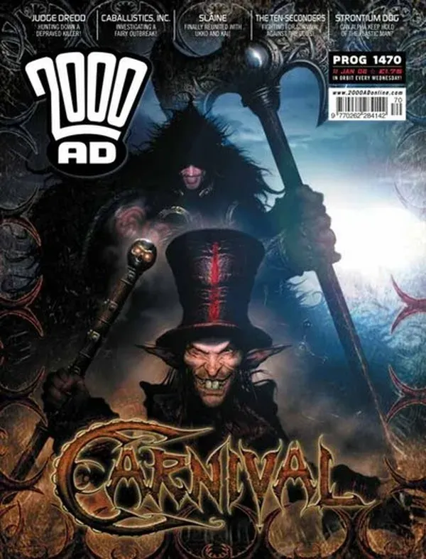 Cover of 2000 AD #1470