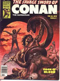 Cover of The Savage Sword of Conan #46