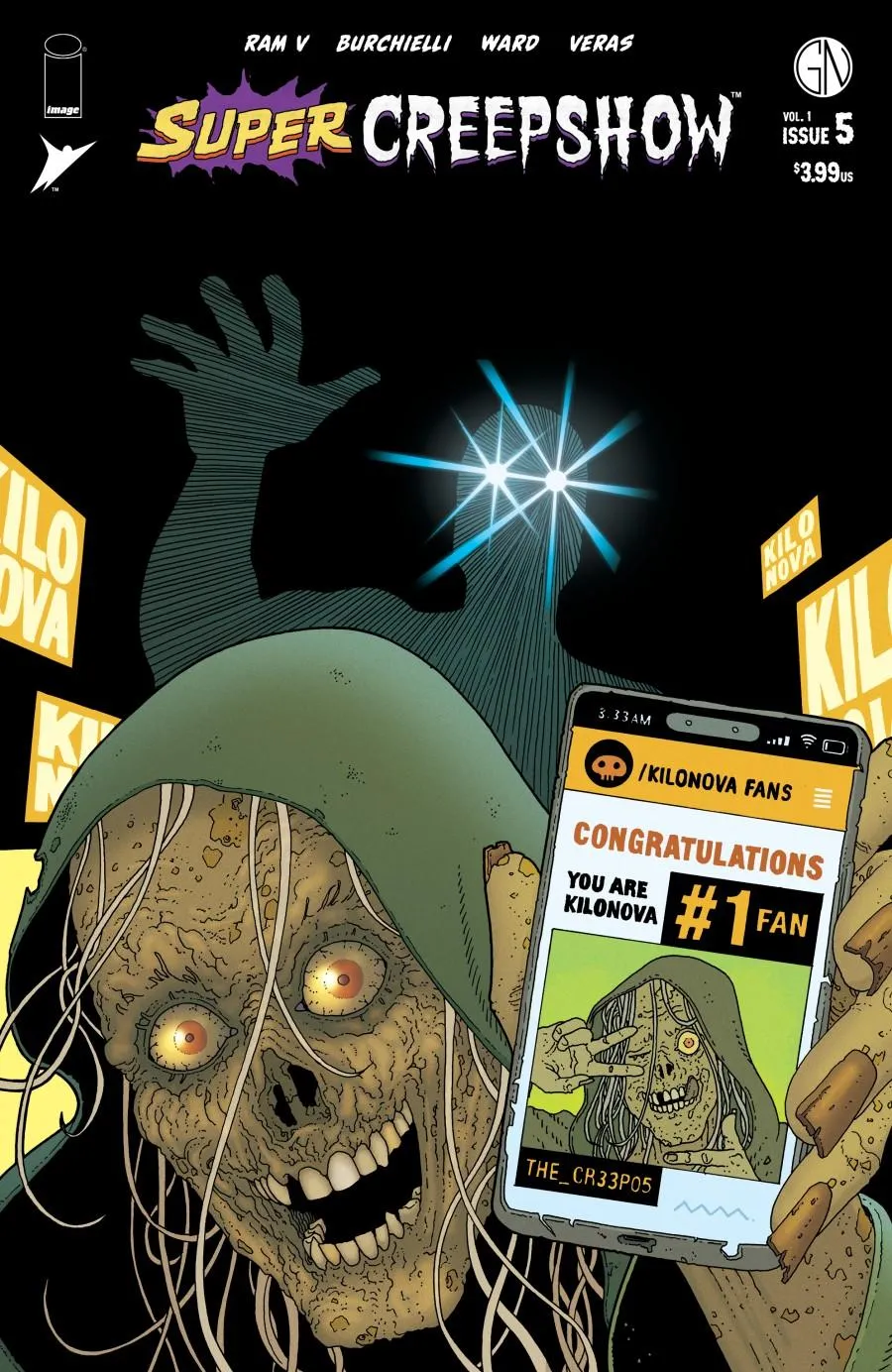 Cover of Super Creepshow #5