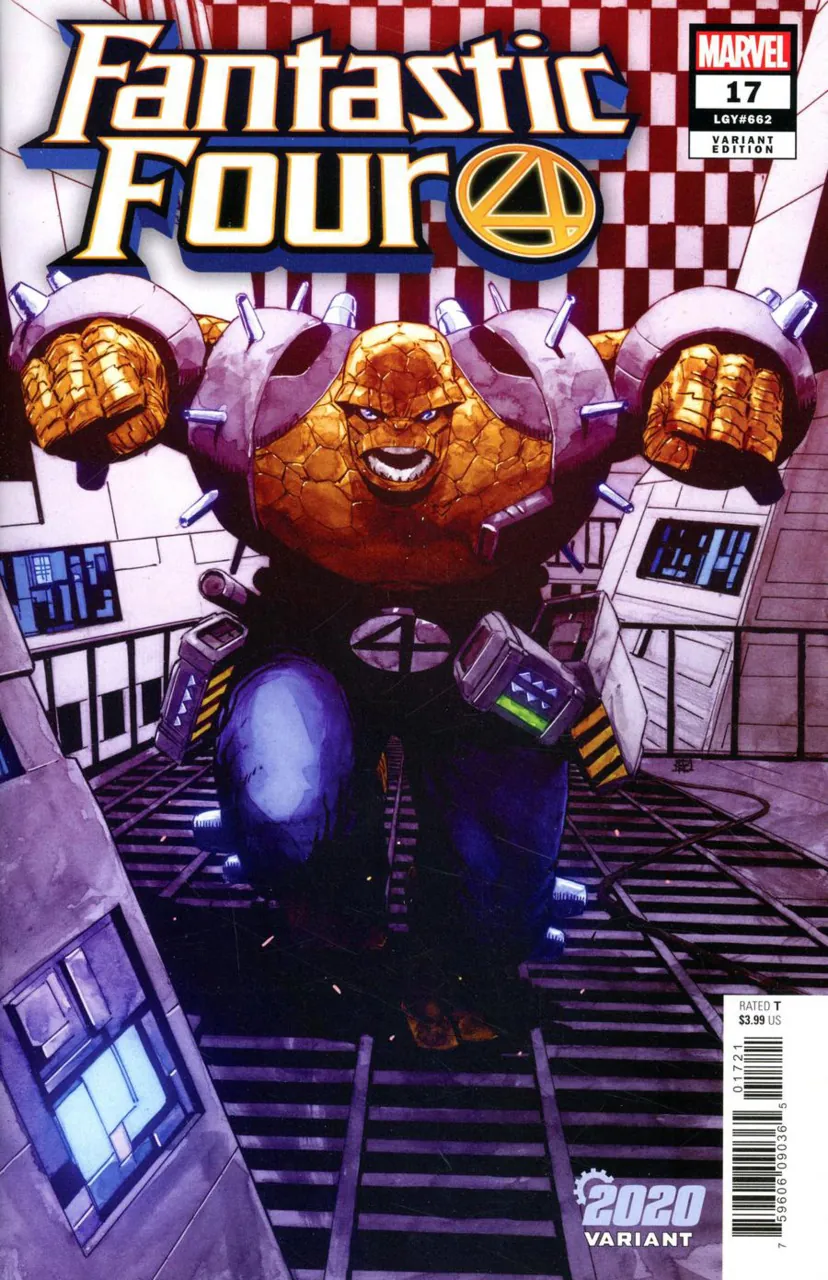 Cover of Fantastic Four #17 (662)