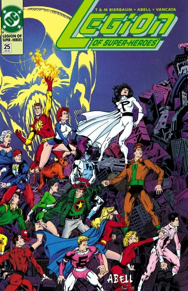 Cover of Legion of Super-Heroes #25