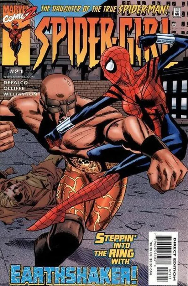 Cover of Spider-Girl #21