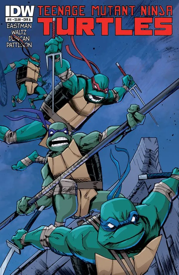 Cover of Teenage Mutant Ninja Turtles #11