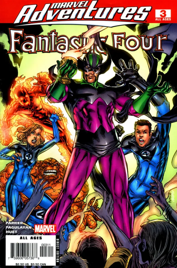 Cover of Marvel Adventures Fantastic Four #3